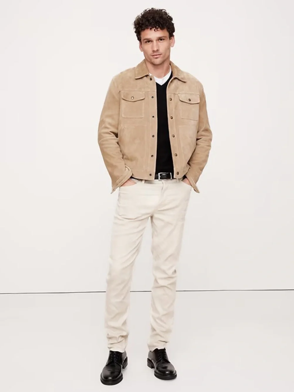 NWT Banana Republic Slim Fit Linen-Cotton Traveler Pant in Off-White - 34W x 32L